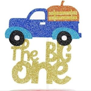 The Big One Cake Topper